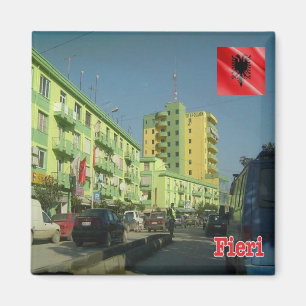 Imán zAL008 FIER Albania, Fridge