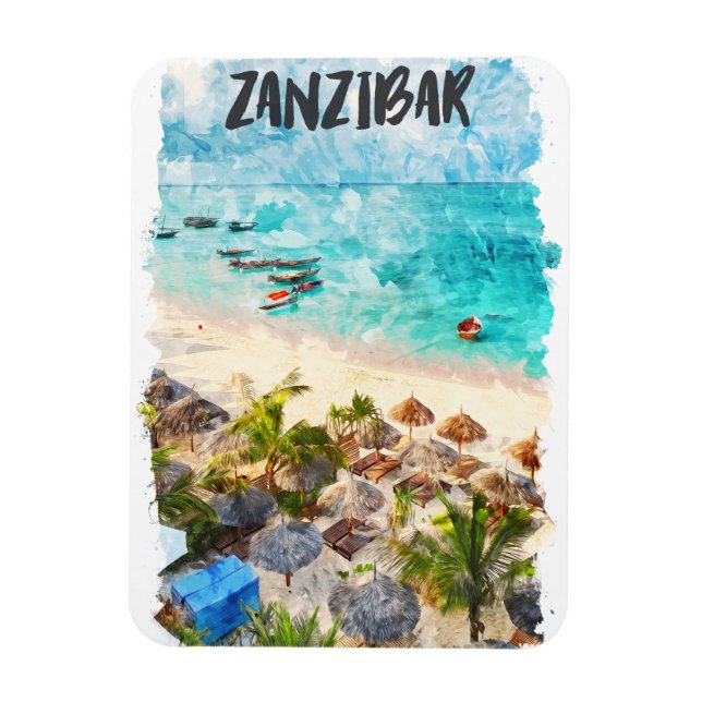 Imán Zanzibar Tansania Vintage (Vertical)