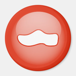 Imán Zapato de madera holandés