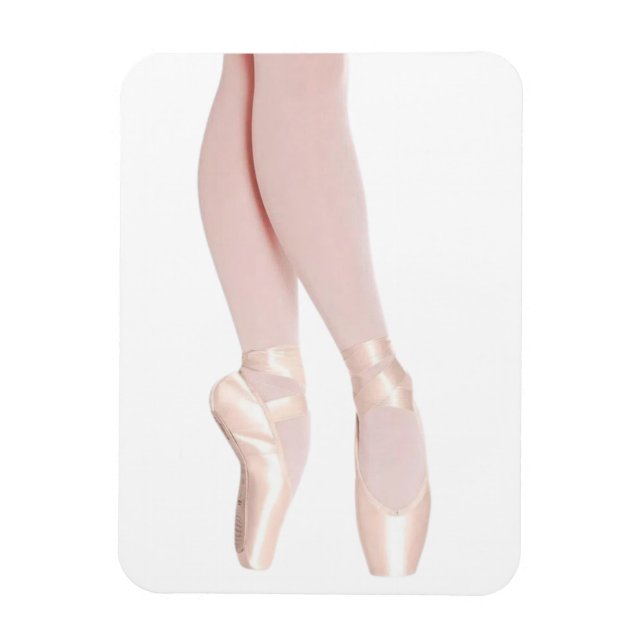 Imán Zapatos de Ballet Point (Vertical)
