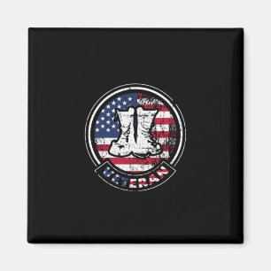 Imán Zapatos de combate de veteranos