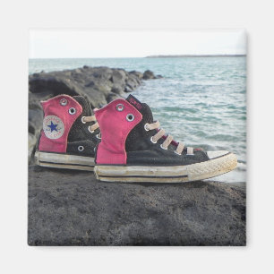Imán Zapatos en la playa
