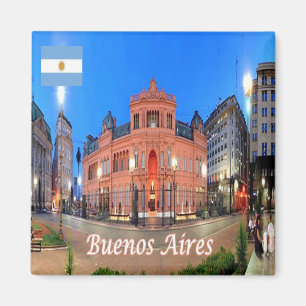 Imán zAR036 BUENOS AIRES, Casa Rosada, Argentina, Fridg