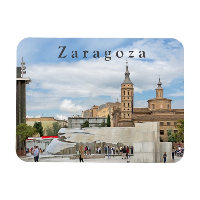 Imán Zaragoza. #21. (Horizontal)