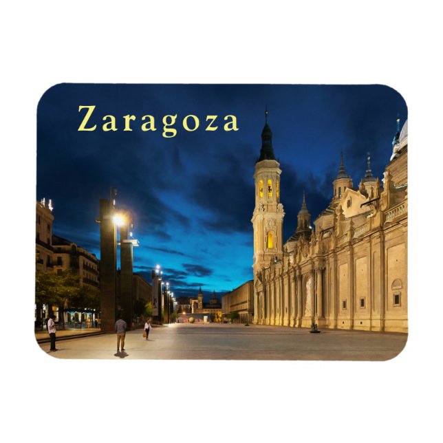 Imán Zaragoza. #24. (Horizontal)