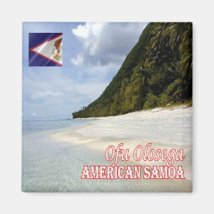 Imán zAS007 OFU OLOSEGA, Samoa Americana, Fridge