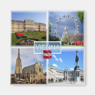 Imán zAT03 VIENNA Schloss Schonbrunn Prater Funfair -