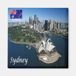 Imán zAU026 SYDNEY Australia, Opera House, Fridge