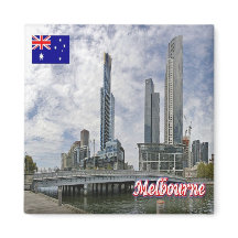 zAU042 MELBOURNE, Puente Queens, Australia, Fridge