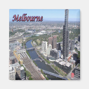 Imán zAU043 MELBOURNE, Australia, Oceanía, Fridge