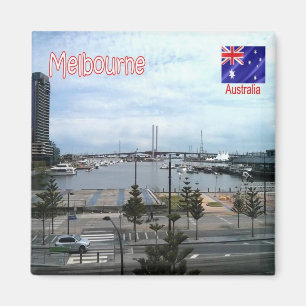 Imán zAU071 MELBOURNE, Australia, Oceanía, Fridge