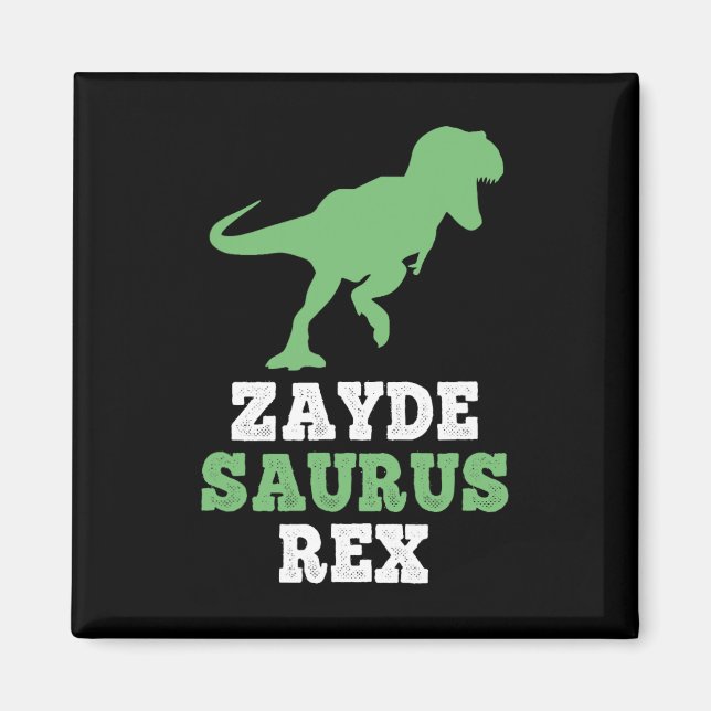 Imán Zayde-saurus Rex Dino Dinosaur Divertido Genial Za (Frente)