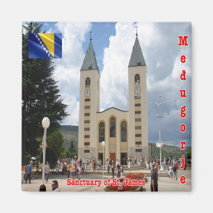 Imán zBA006 SANCTUARY MEDJUGORJE Bosnia y Herzegovina
