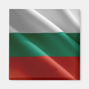 Imán zBG002 BULGARIAN ondeando FLAG Bulgaria, Fridge
