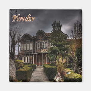 Imán zBG012 PLOVDIV Bulgaria, Fridge