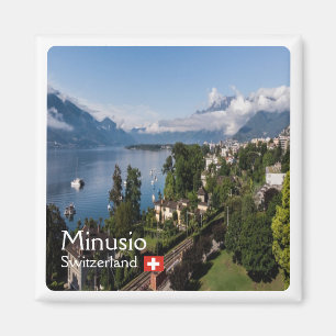 Imán zCH016 MINUSIO Suiza - Fridge Magnet