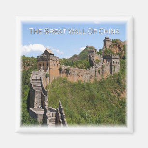 Imán zCN010 EL GRAN MURO EN CHINA, Asia, Fridge