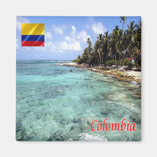 Imán ZCO008 COLOMBIA, Archipiélago de San Andrés, Fridg