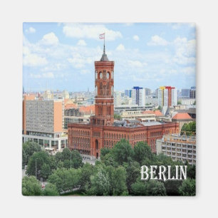 Imán zDE072 BERLIN vista Alemania, Fridge