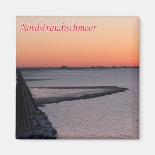 Imán ZDE111 NORDSTRANDISCHMOOR, islas frisas costeras,