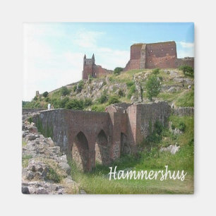 Imán zDK006 HAMMERHSHUS, Islas Frisianas, Fridge