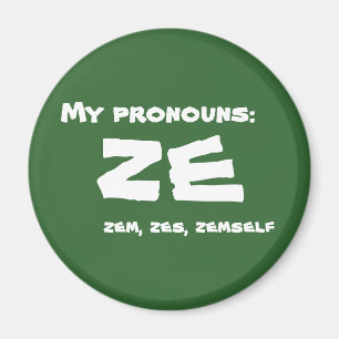 Imán Ze o pronombre de encargo