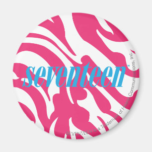 Imán Zebra Magenta