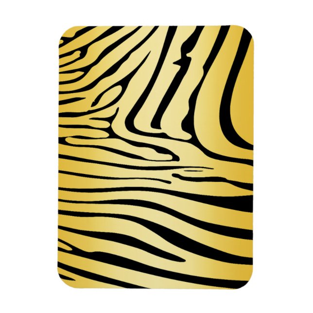 Imán Zebra Zebra Yellow (Vertical)