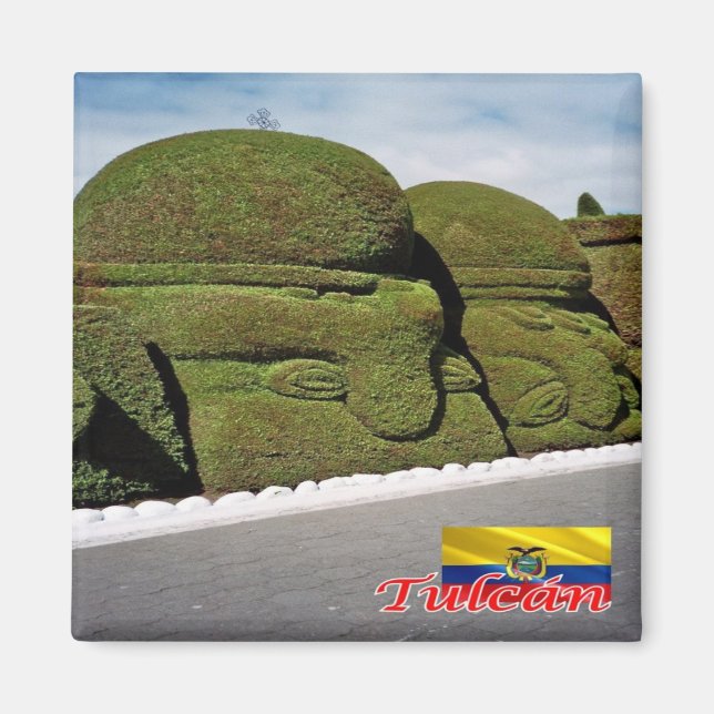 Imán zEC004 ECUADOR, TULCAN, América, Fridge (Frente)