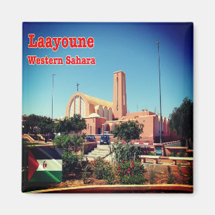 Imán zEH004 LAAYOUNE, Sáhara Occidental, África, Fridge