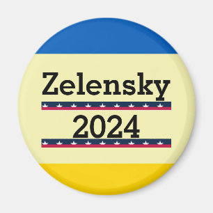 Imán Zelensky 2024 Magnet