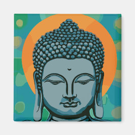 Imán Zen Buddha Head