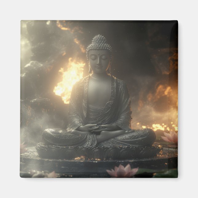 IMÁN ZEN - BUDISMO - MEDITACIÓN (Frente)