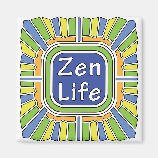 Imán Zen Life para mí (Frente)