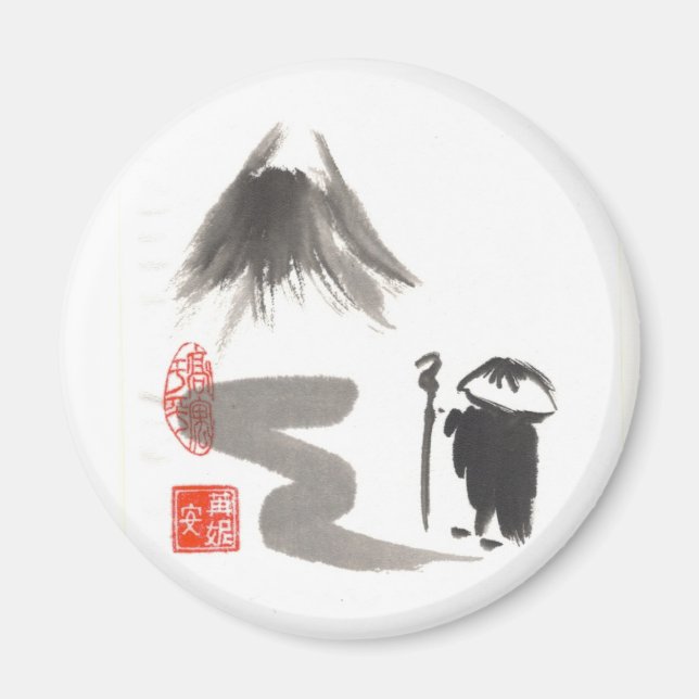 Imán Zen Pilgrim Magnet (Frente)