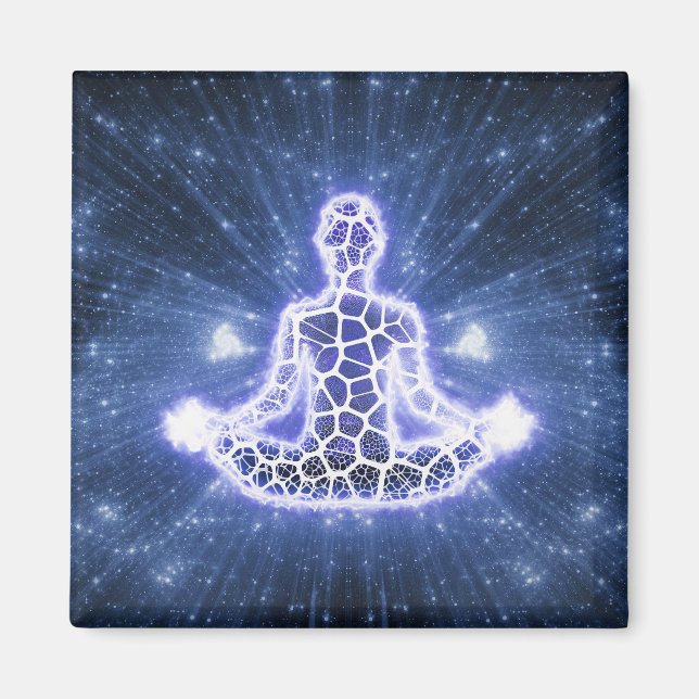 Imán Zen Yoga Meditación Chakra Espiritual (Frente)