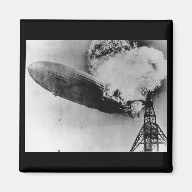 Imán Zeppelin LZ 129 Hindenburg Magnet (Frente)