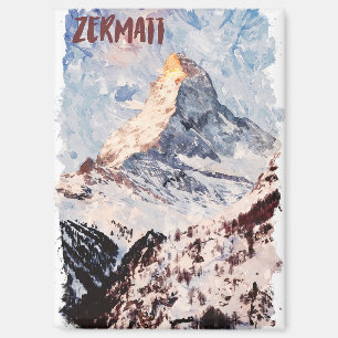 Imán Zermatt Suiza Alpes