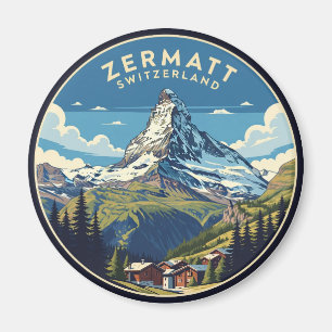 Imán Zermatt Suiza Matterhorn