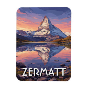 Imán Zermatt Suiza Matterhorn