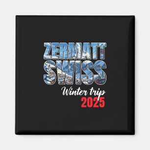 Imán Zermatt Suiza Viaje de Invierno 2025 Esquí Alpino 
