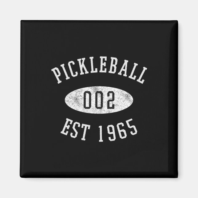 Imán Zero Zero Dos Graciosos Pickleball (Frente)