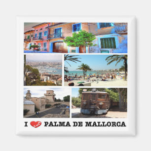 Imán zES020 PALMA DE MALLORCA, España, Fridge