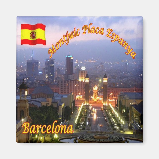 Imán zES026 Parlamento de Cataluña de BARCELONA (Frente)