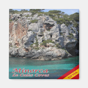Imán zES115 MENORCA, LAS CUBIERTAS DE LOS CALES, Fridge
