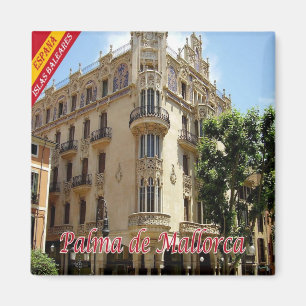 Imán zES123 PALMA DE MALLORCA, Gran Hotel, Fridge