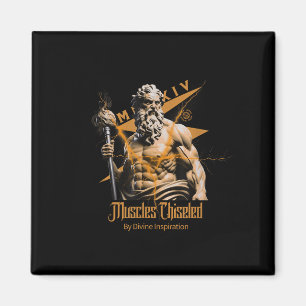Imán Zeus Dioses Griegos Trueno Mitología Gimnasio Fitn