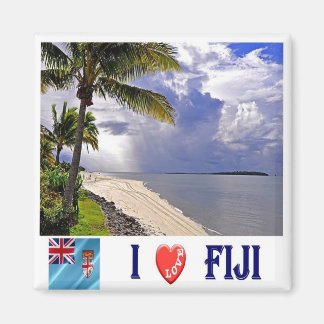 Imán zFJ007 FIJI I Love, Oceania, Fridge