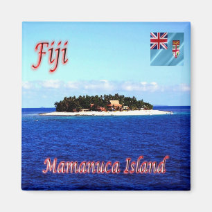 Imán zFJ011 FIJI, ISLA MAMANUCA, Oceanía, Fridge