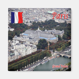 Imán zFR059 PARIS Gran Palais, Francia, Fridge